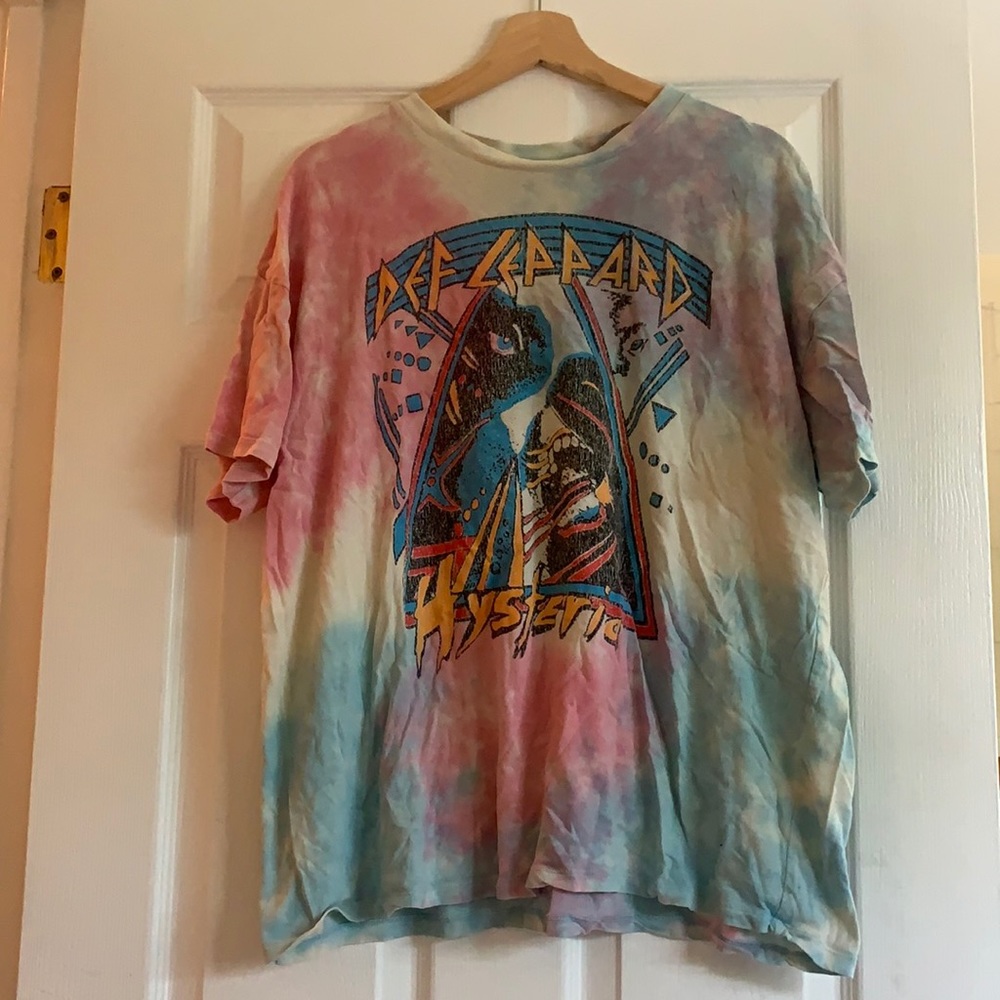 Oversized Def Leppard Tee